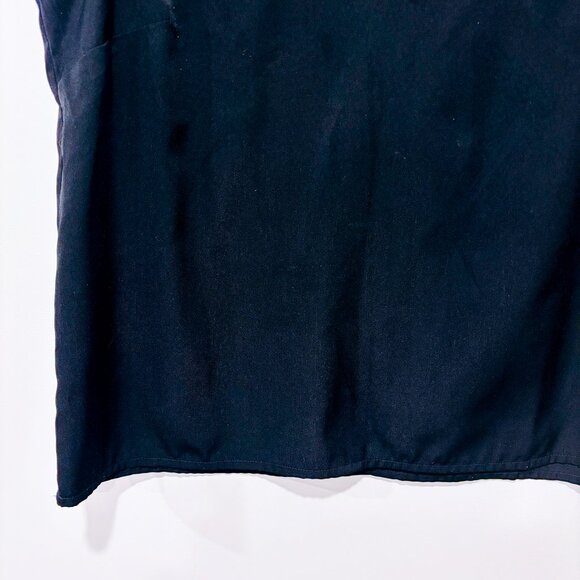 SIMONS – Black V-Neck Sleeveless Blouse | Minimalist Chic Tank | Small * - Picture 6 of 6